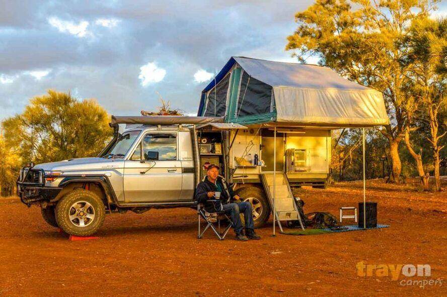 off road camper - outback australia - long range