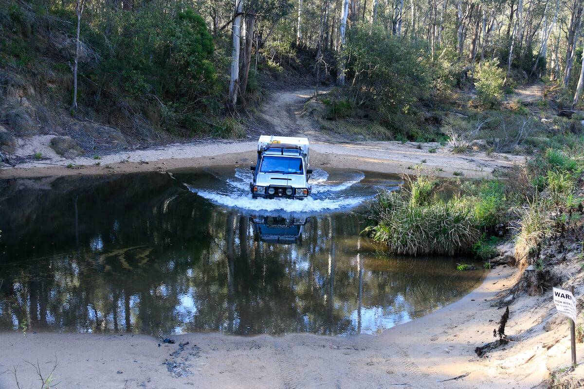 South East National Park NSW Devils Crossing Postman's Camping Area