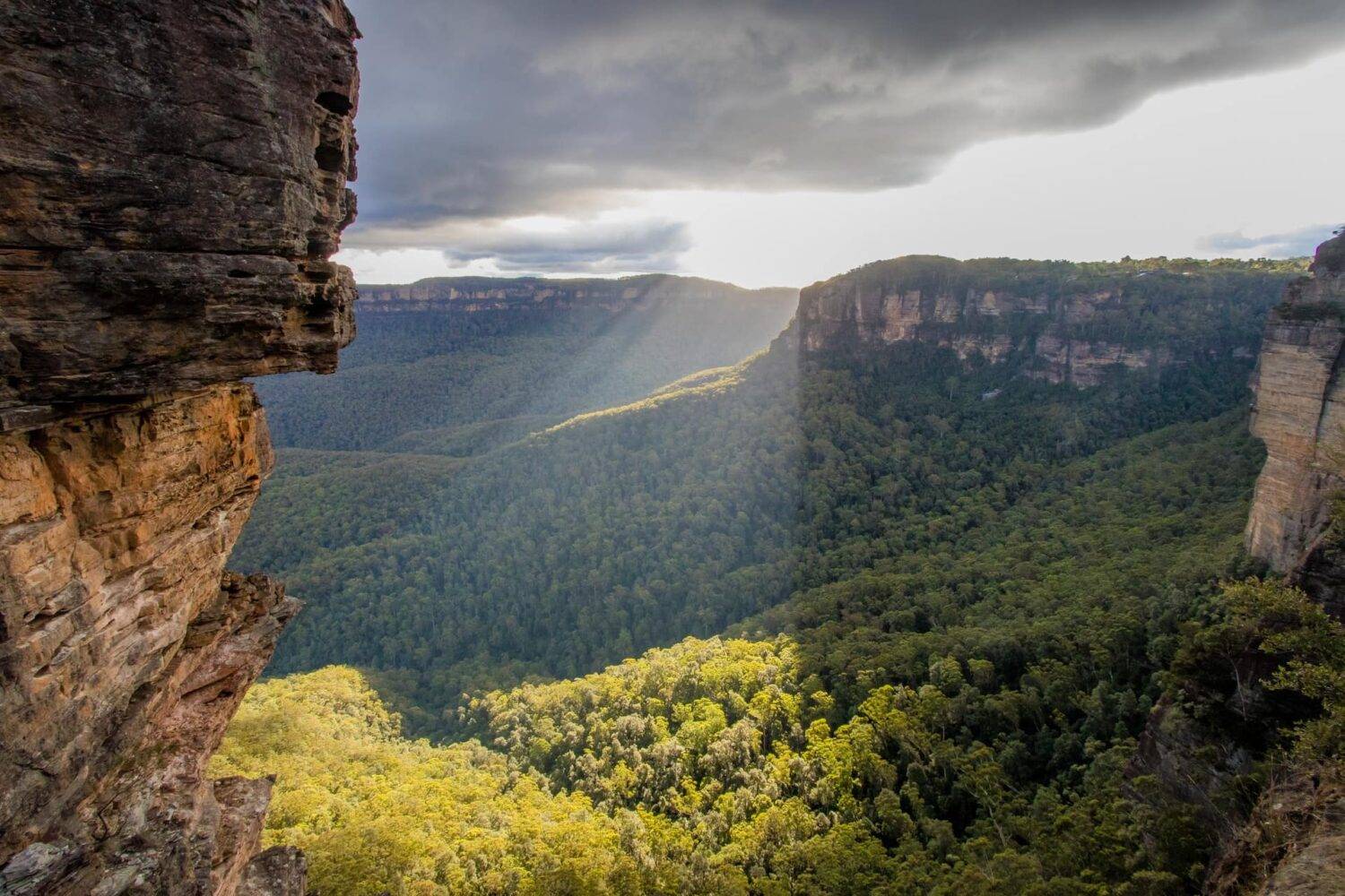 blue mountains scenery
