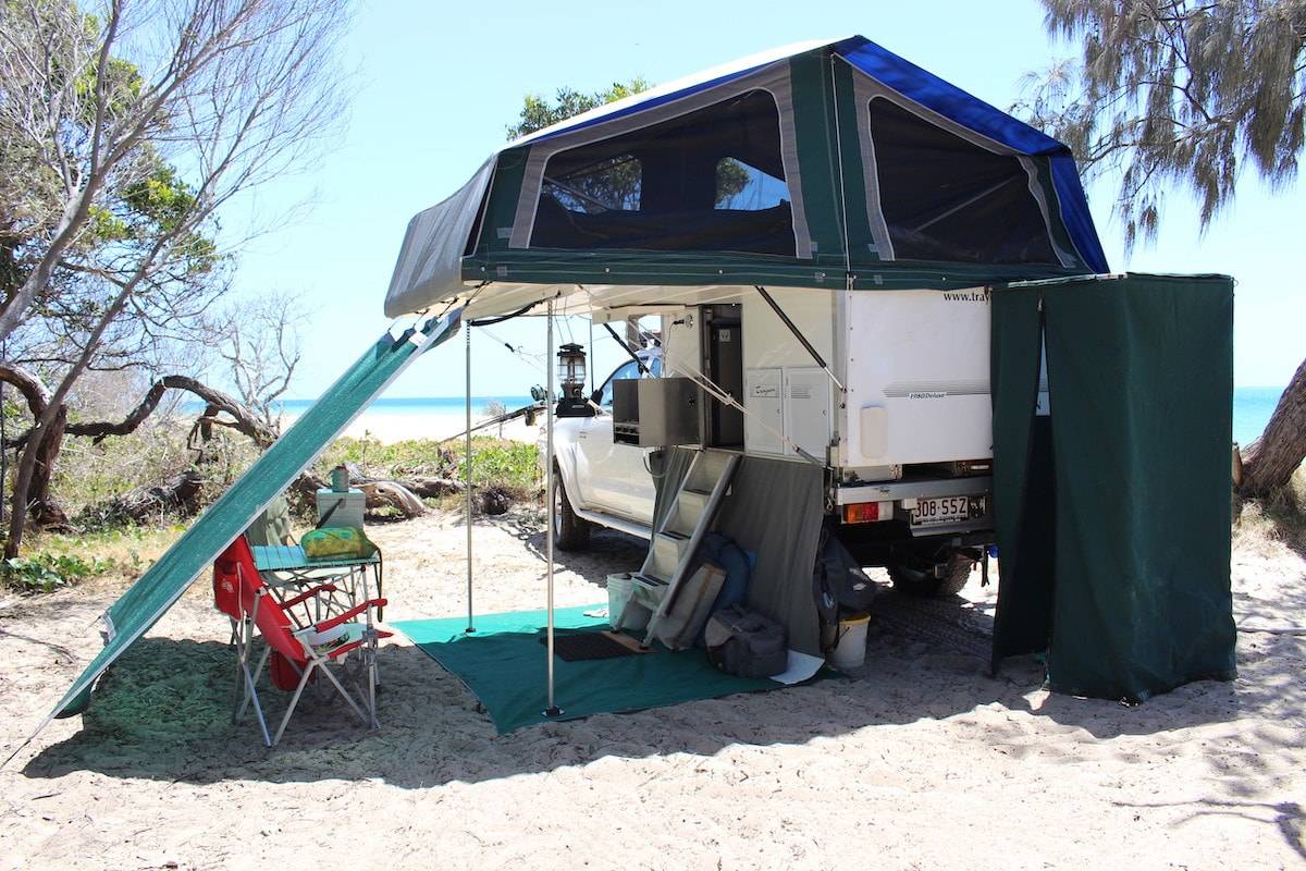 fraser island trayon camper 4WD